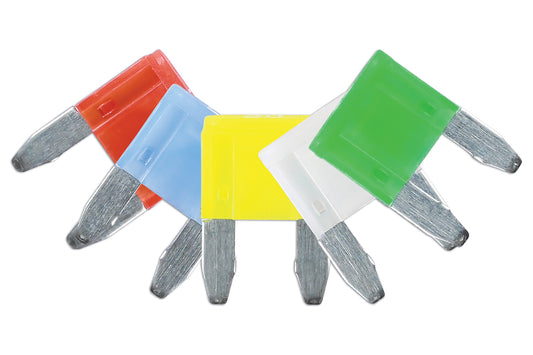 Connect Mixed LED Mini Blade Fuses 10 - 30A 5pc 37146