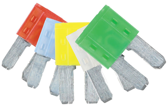 Connect Mixed LED Micro 2 Blade Fuses 10 - 30A 5pc 37154