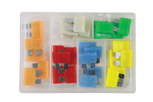 Connect Assorted LED Standard Blade Fuses 30pc 37156