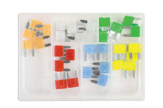 Connect Assorted LED Mini Blade Fuses 30pc 37157