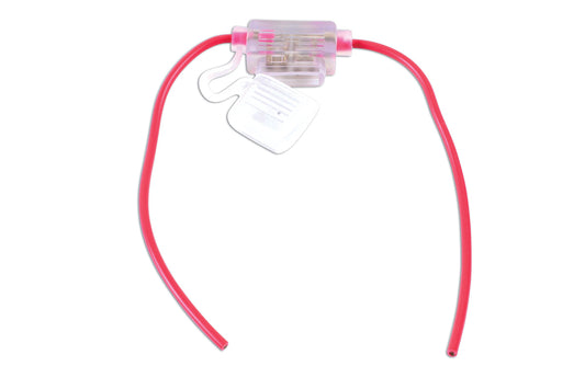Connect Blade Fuse Holder Transparent for LED Blade Fuse 1pc 37185