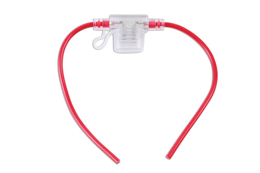 Connect Blade Fuse Holder Transparent for LED Micro 2 Fuses 1pc 37190