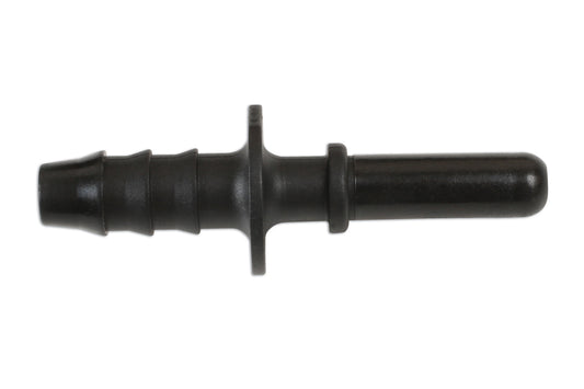 Connect Straight Male Plastic Pipe Connector 6.3 x 6mm 5pc 37200