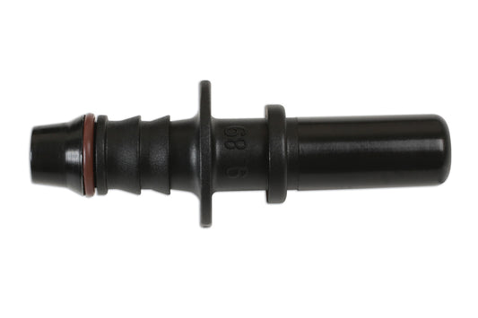 Connect Straight Male Plastic Pipe Connector 9.89 x 8mm 5pc 37203