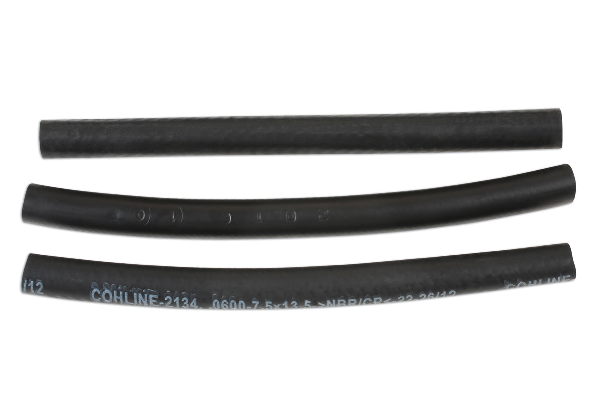 Connect Rubber Fuel Hose 7.5mm ID X 200mm 3pc 37220