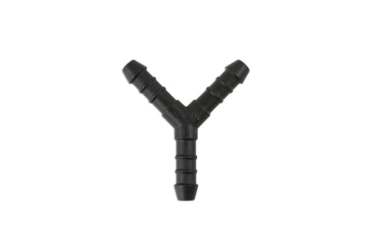 Connect Plastic Pipe Joiner Y-Piece 8mm 5pc 37269
