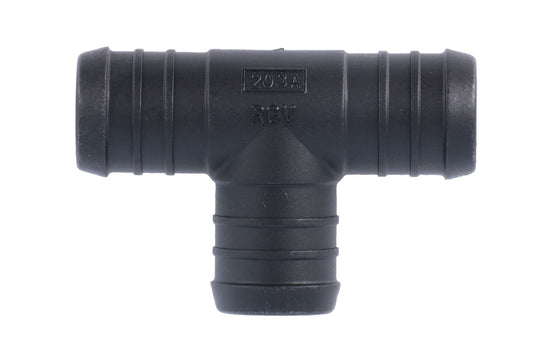 Connect Plastic Pipe Joiner T- Piece 25mm 2pc Resistant To Petrol & Diesel 37284
