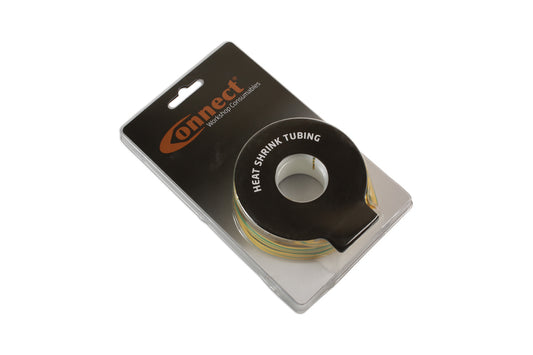 Connect Yellow / Green Earth 5.0mm Heat Shrink On A Roll 3m 37291
