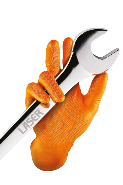 Connect 37297 Grippaz Large Nitrile Gloves Retail Bag - 10 Pieces/5 Pairs