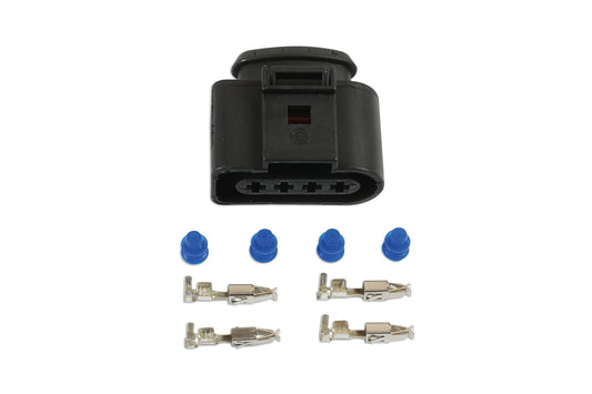 Connect VW Electrical Female Connector 2.8mm 4 Pin Kit 45pc 37383