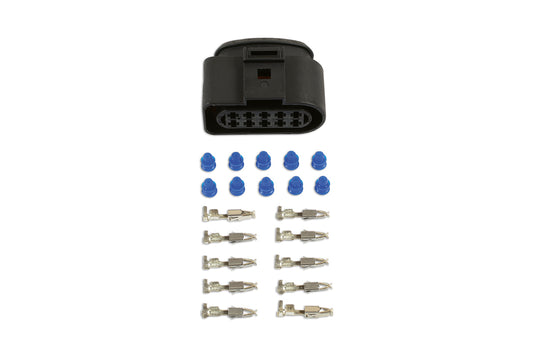 Connect VW Electrical Female Connector 2.8mm 10 Pin Kit 105pc 37388