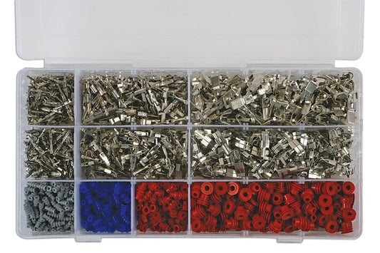 Connect Assorted Non-Insulated Terminals/Seals - for VW Group 1200pc 37399