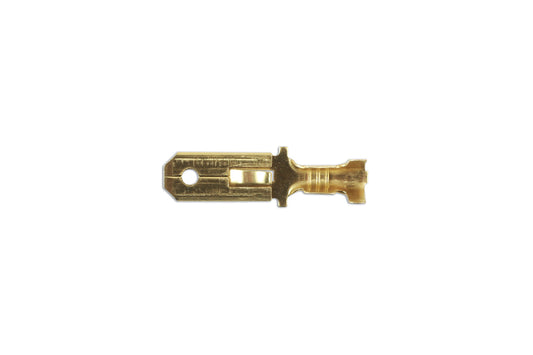 Connect 250 Type Connector Non Insulated Male Terminals 100pc 37408