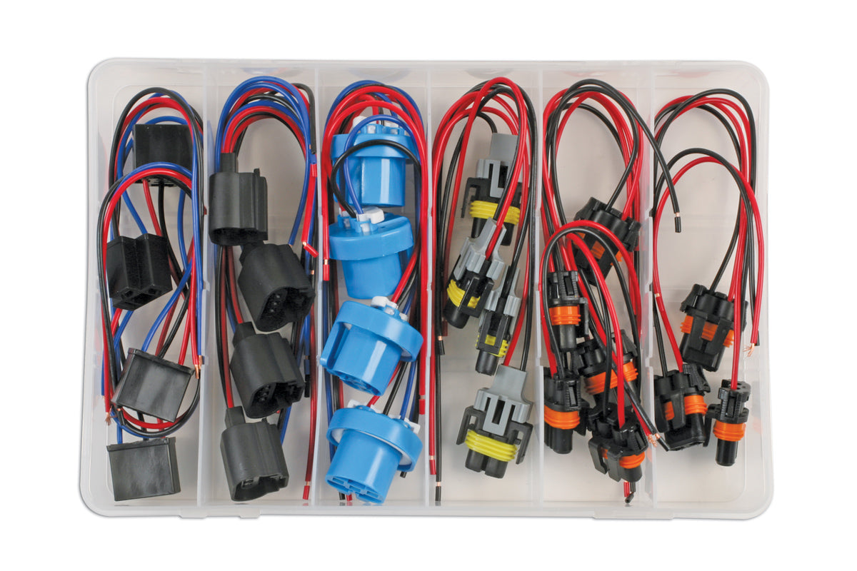 Connect Assorted Ford & Vauxhall Headlight Electrical Connector Kit 24pc 37414