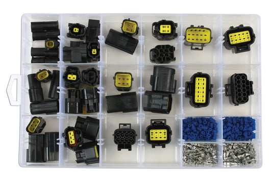Connect Assorted AMP Econoseal J Series Connectors 338pc 37417