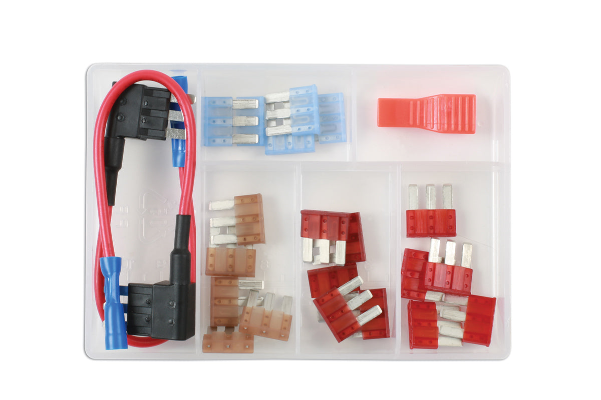 Connect Assorted Micro 3 Blade Fuses 23pc 37525
