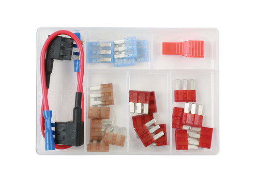 Connect Assorted Micro 3 Blade Fuses 23pc 37525