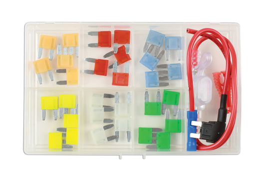 Connect Assorted Mini Blade Fuses 33pc 37526