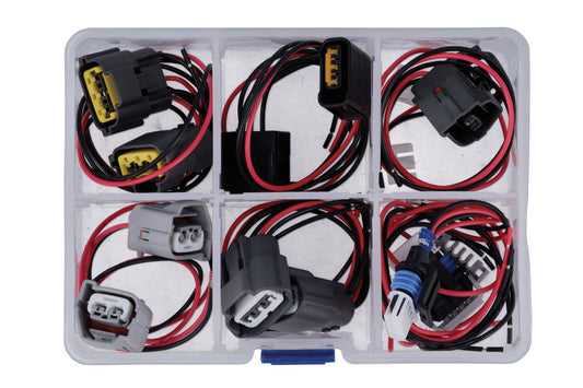 Connect Assorted Wiring Ignition Coil Harness Connector Kit 12pc 37664