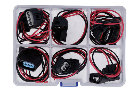 Connect Assorted Wiring Ignition Coil Harness Connector Kit 12pc 37665