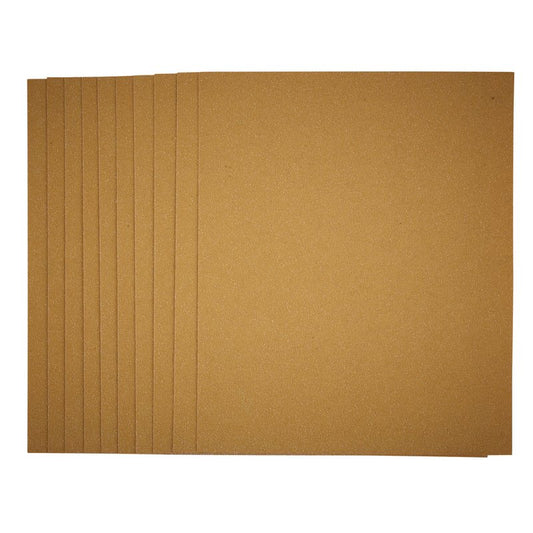 Draper General Purpose Sanding Sheets 230 x 280mm 60 Grit 10 Pack 37778