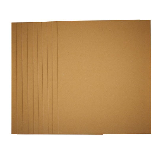 Draper General Purpose Sanding Sheets 230 x 280mm 100 Grit 10 Pack 37779