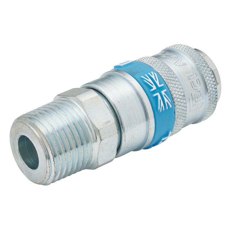 Draper 1/2" Male Thread PCL Tapered Airflow Coupling 37837