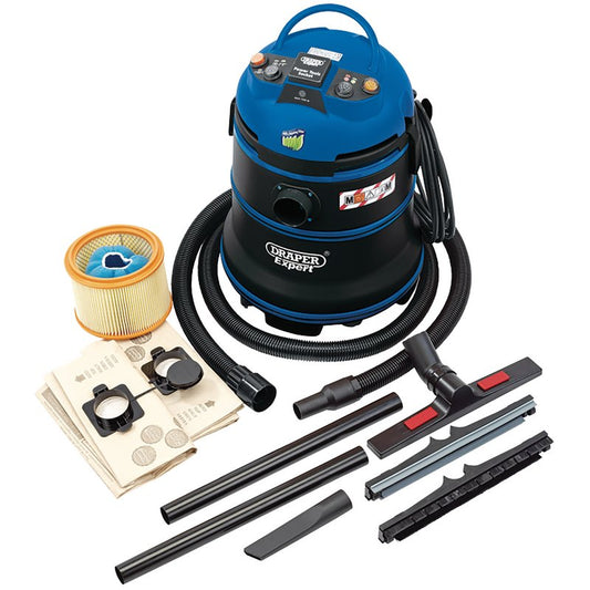 Draper Expert 230V Wet and Dry Vacuum Cleaner M Class 35L 1200W 38015