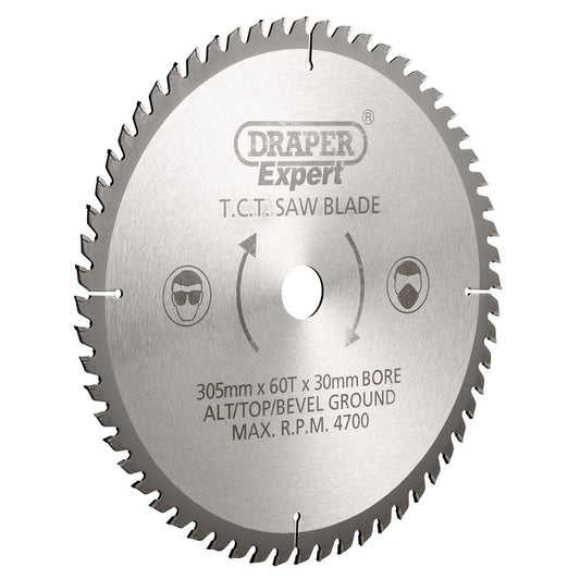 ****Draper Expert TCT Saw Blade 305 x 30mm 60T 38151