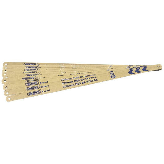 Draper Bi-metal Hacksaw Blades 300mm 32tpi Pack of 10 Saw Edge HSS 38266