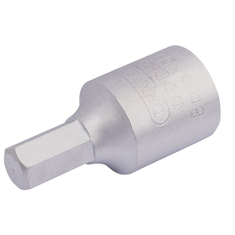 Draper Drain Plug Key 8mm 5/16" Hexagon 3/8"D Chrome vanadium steel 38321