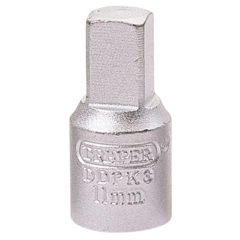 Draper Square Drain Plug Key, 3/8"D 11mm Ford back axles and gearboxes 38322