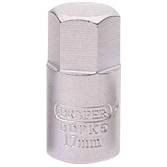 Draper Hexagon Drain Plug Key 3/8"D 17mm  Audi Rover Austin BMW Volkswagen 38323