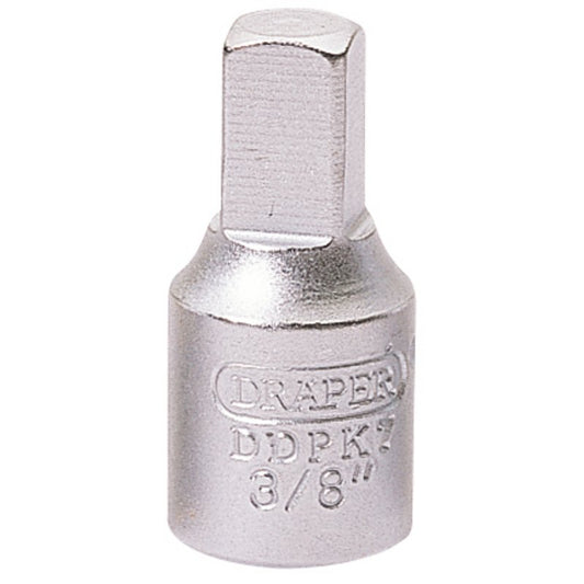Draper Drain Plug Key 3/8" Square x 3/8"D Honda Mazda Renault Saab & Volvo 38325