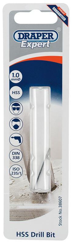 Draper HSS Drill Bit 1.0mm Expert Quality 38607
