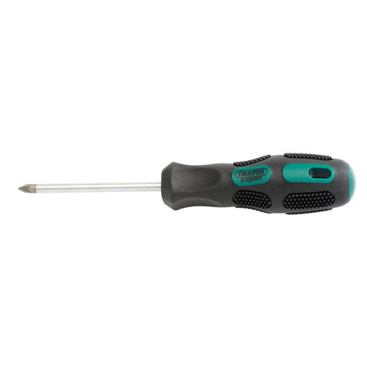 Draper Pozi Screwdriver No.1 x 75mm 'soft grip and sand blasted tip 40036