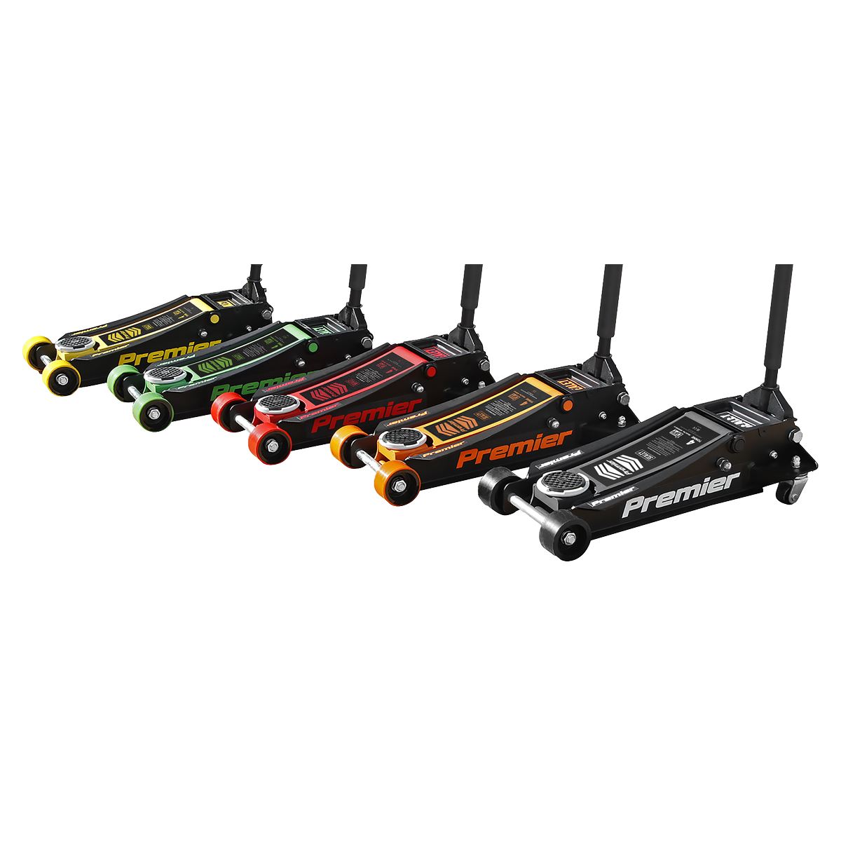 Sealey Trolley Jack 4 Tonne Low Profile Rocket Lift Red 4040AR