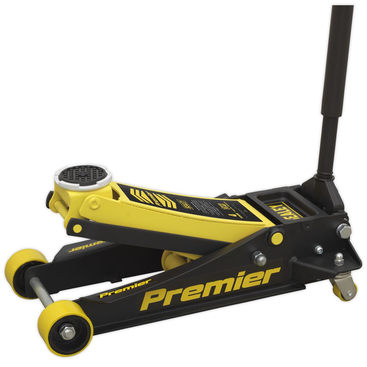 Sealey Trolley Jack 4 Tonne Low Profile Rocket Lift Yellow 4040AY