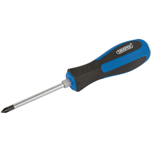 Draper Pound Thru Cross Slot Screwdriver No.1 x 75mm  With Striking Cap 40779