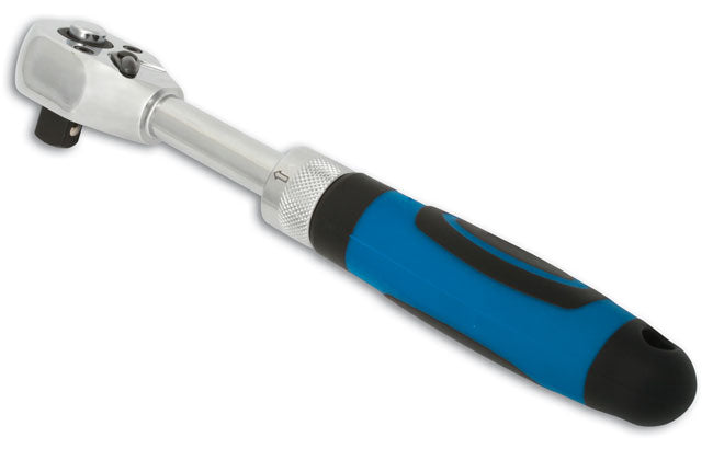 Laser Tools 4092 Ratchet - 3/8"D - Stubby - Extendable