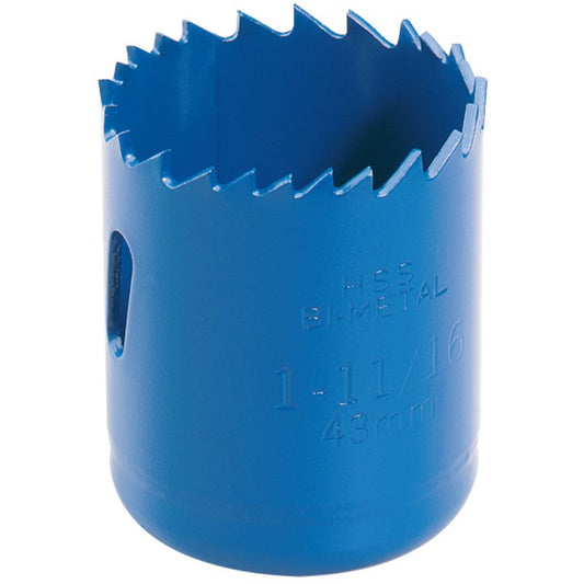 Draper 43mm HSS Bimetal Holesaw Blade High Speed Variable Pitch 41078