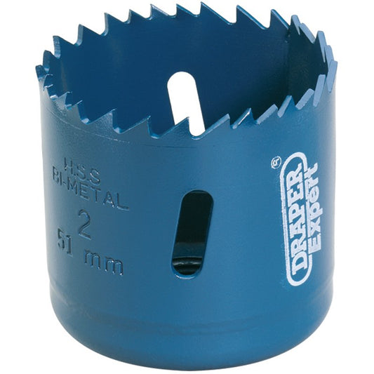 Draper 51mm HSS Bi-metal Holesaw Blade High Speed Variable Pitch 41081