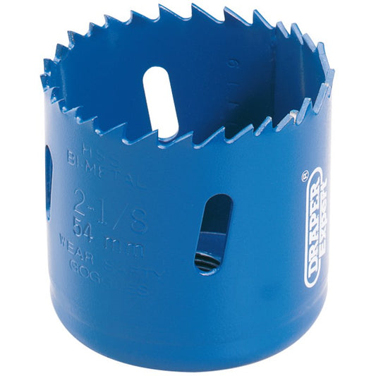 Draper 54mm HSS Bi-metal Holesaw Blade High Speed Variable Pitch 41082
