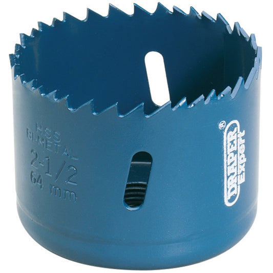 Draper 64mm HSS Bi-metal Holesaw Blade High Speed Variable Pitch 41085