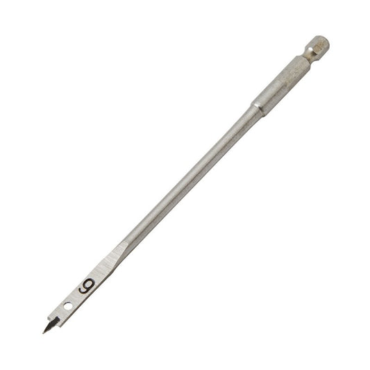 Draper Flat Wood Drill Bit 6mm Hex Shank Double Ground Tri Point 41475