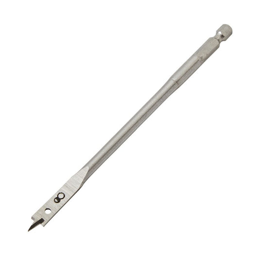 Draper Flat Wood Drill Bit 8mm Hex Shank Double Ground Tri Point 41477