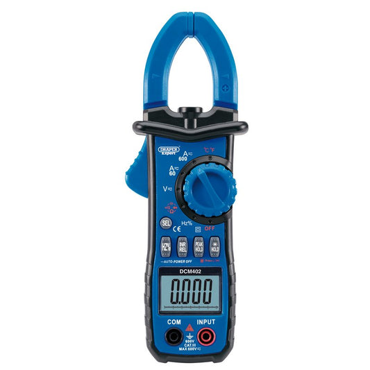 Draper Auto Ranging Digital Clamp Meter with Linear Bar Graph Function 41967