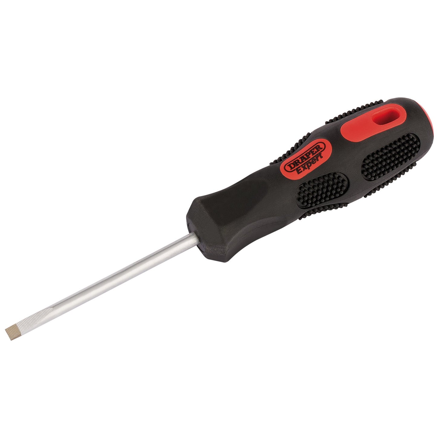 Draper Plain Slot Parallel Tip Screwdriver 5.0 x 75mm Soft Grip Handle 43376