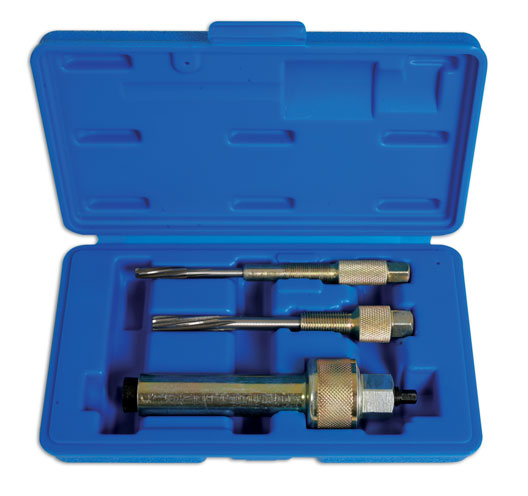 Laser Tools 4344 Glow Plug Puller & Reamer Kit 3pc