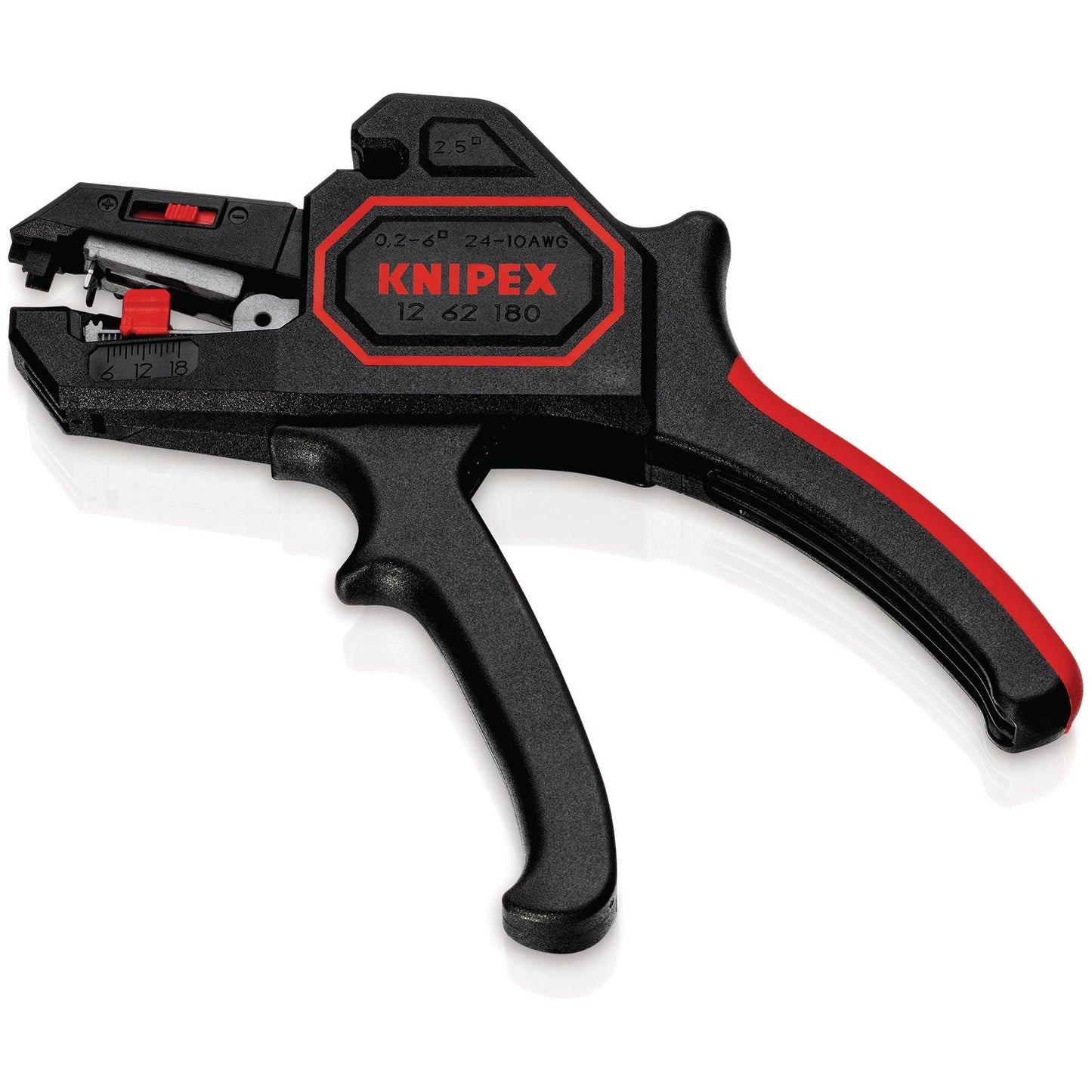 KNIPEX 12 62 180 Automatic Insulation Stripper, 180mm
